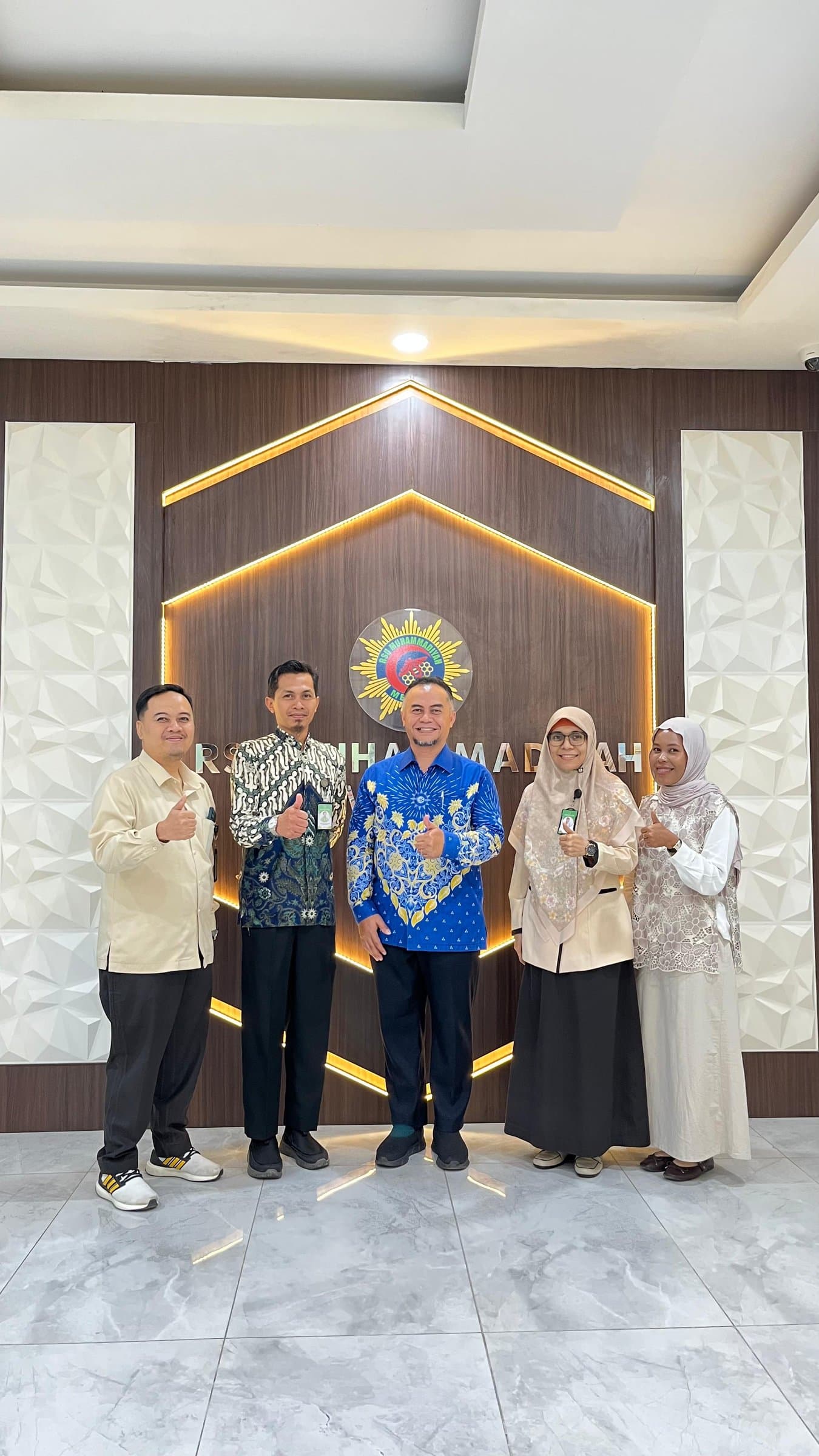 Kunjungan ke RS Muhammadiyah Metro