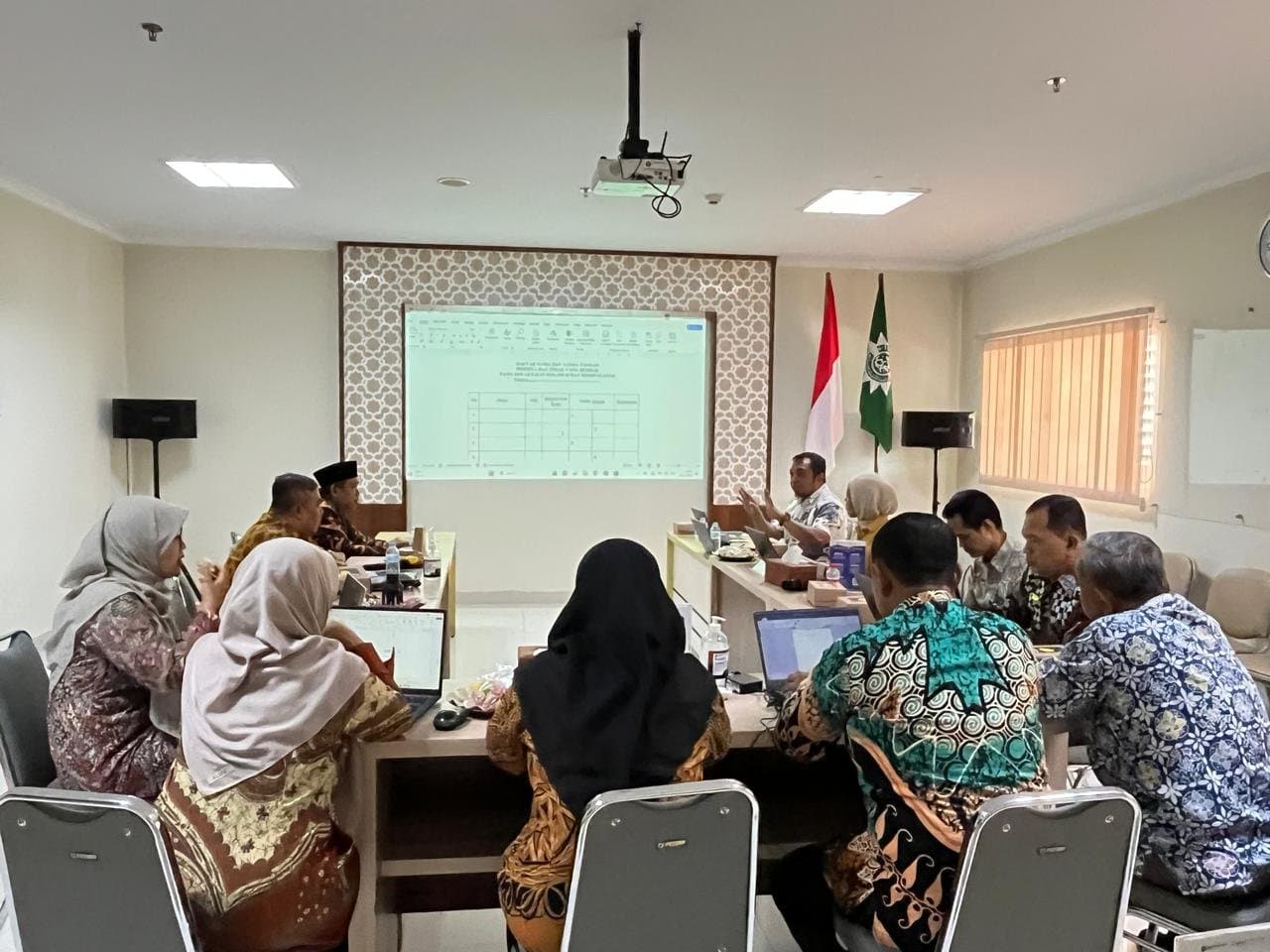 Rapat tim percepatan konversi di RS PKU Muhammadiyah Yogyakarta